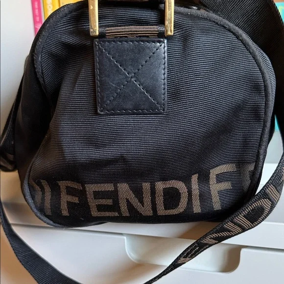 FENDI Black Duffel Bag